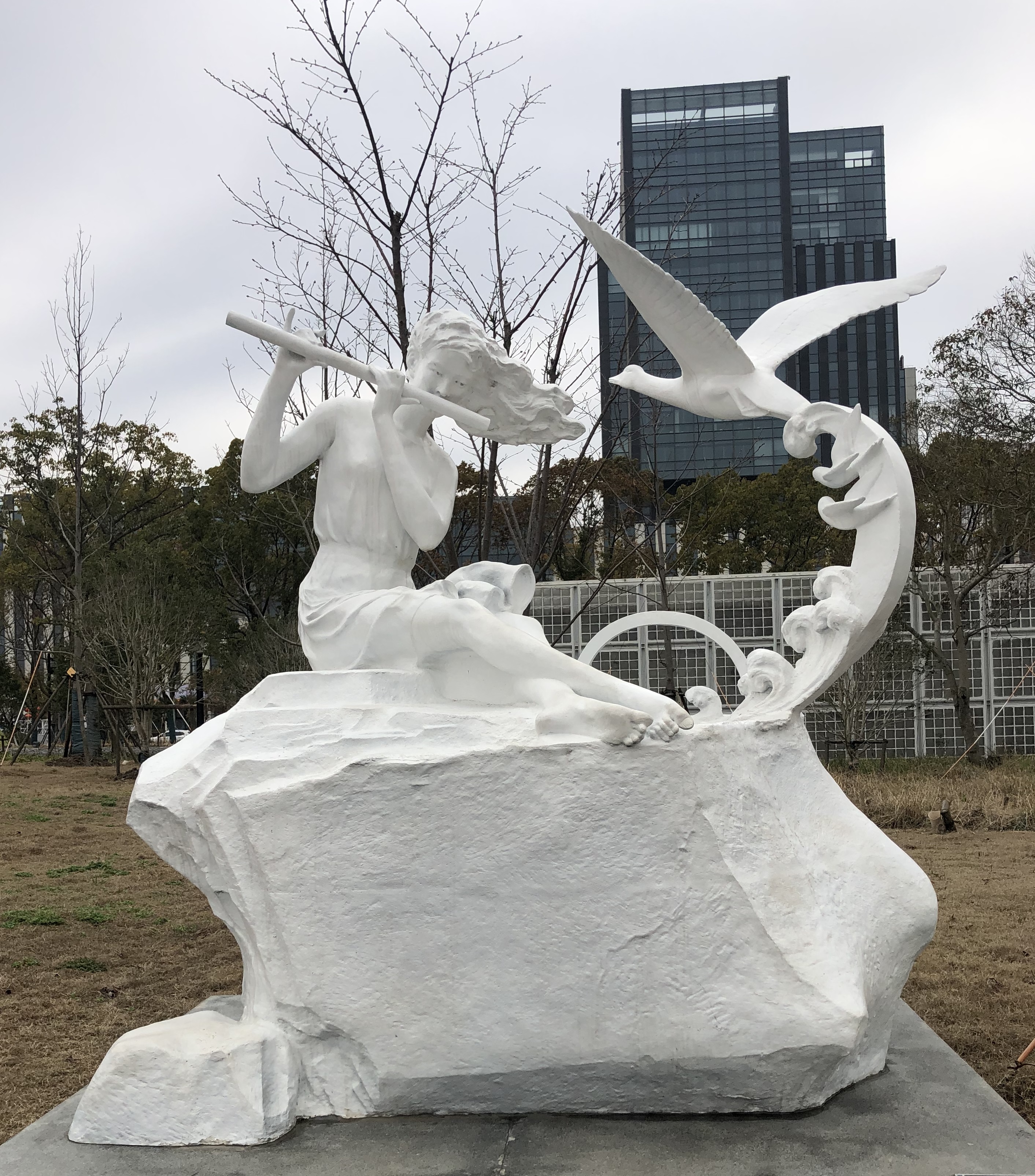 《滴水湖中国名家主题雕塑园》雕塑作品摄影(图9) 《滴水湖中国名家主题雕塑园》雕塑作品摄影(图9)