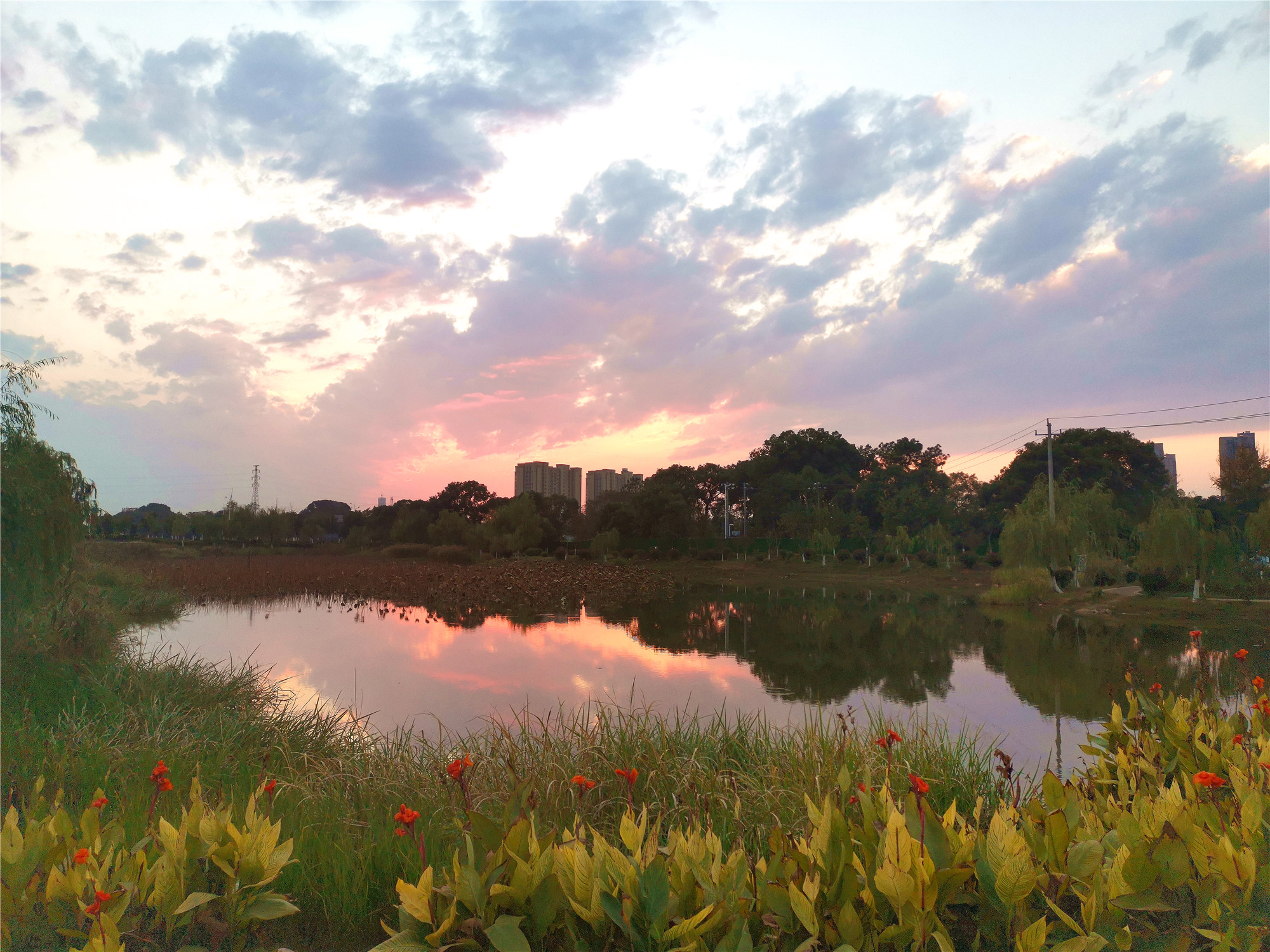 江西吉安:壯觀雲彩震憾 夕陽美景醉人